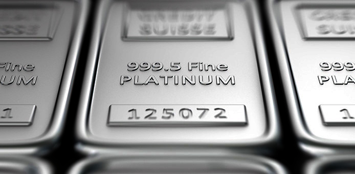 Platinum bullion bars